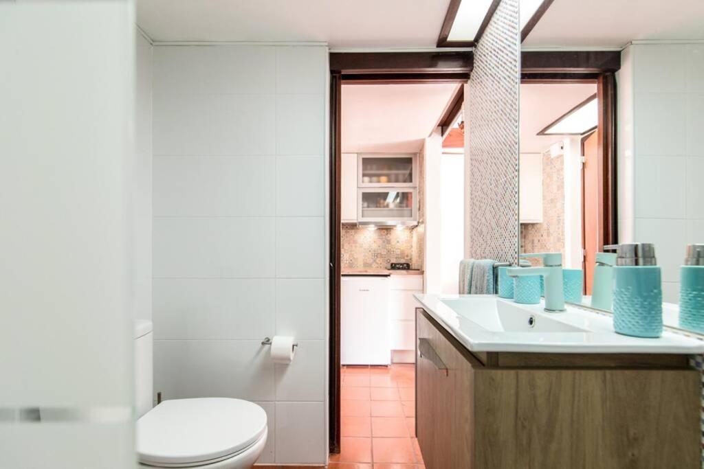 דירות ססימברה Estudio Vista Mar Com A/C E Acesso Privado A Praia מראה חיצוני תמונה