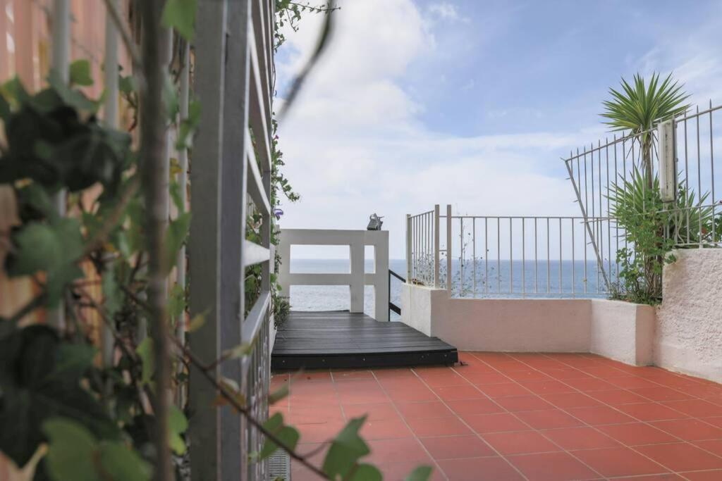 דירות ססימברה Estudio Vista Mar Com A/C E Acesso Privado A Praia מראה חיצוני תמונה