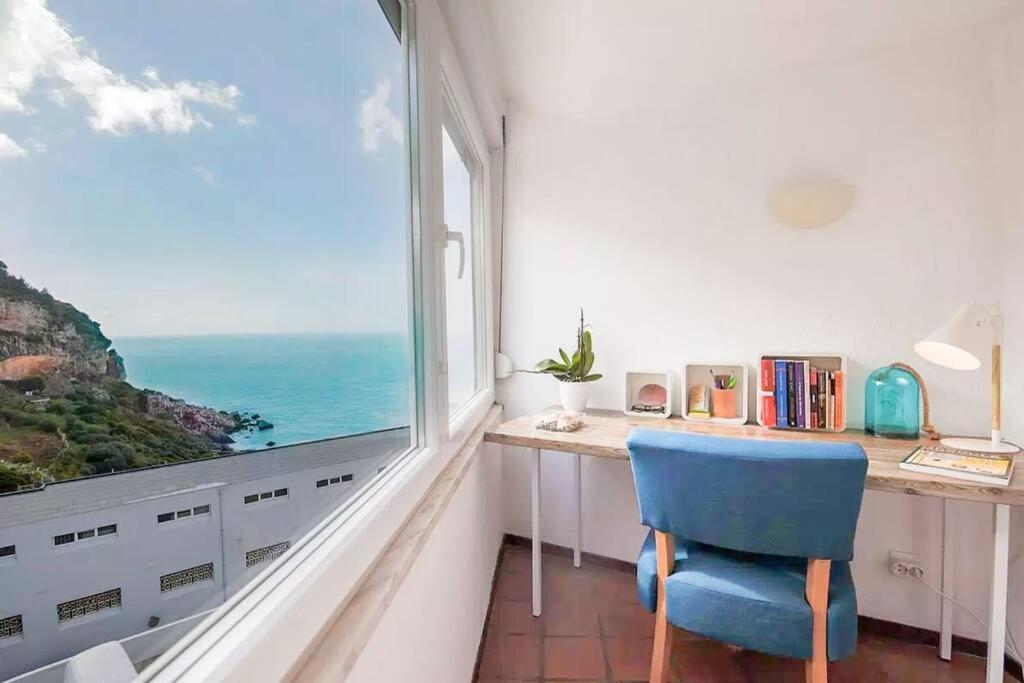 דירות ססימברה Estudio Vista Mar Com A/C E Acesso Privado A Praia מראה חיצוני תמונה