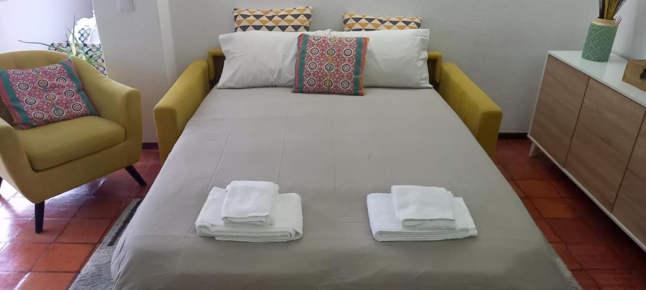 דירות ססימברה Estudio Vista Mar Com A/C E Acesso Privado A Praia מראה חיצוני תמונה